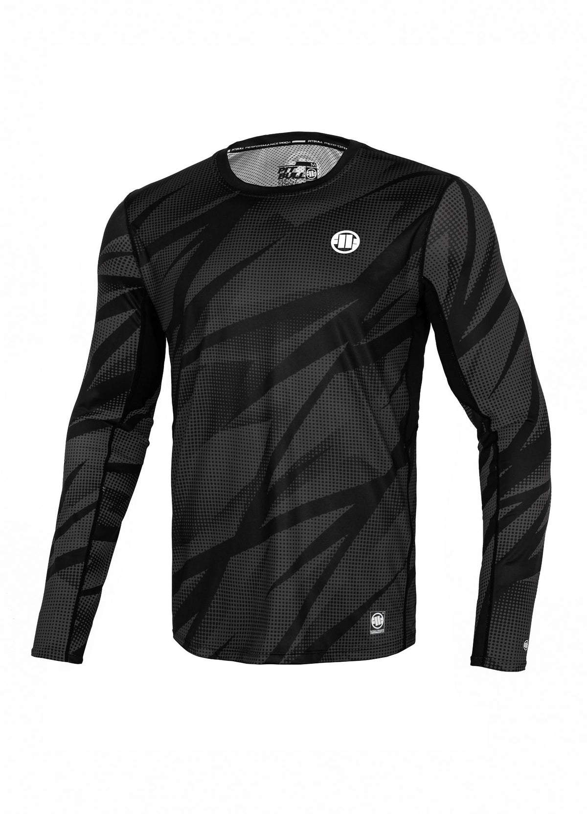 Dot Camo II - Gray Mesh Longsleeve Performance Pro Plus