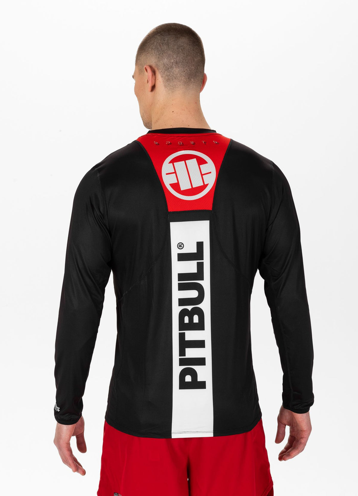 Hilltop Sports - Black Mesh Longsleeve Performance Pro Plus