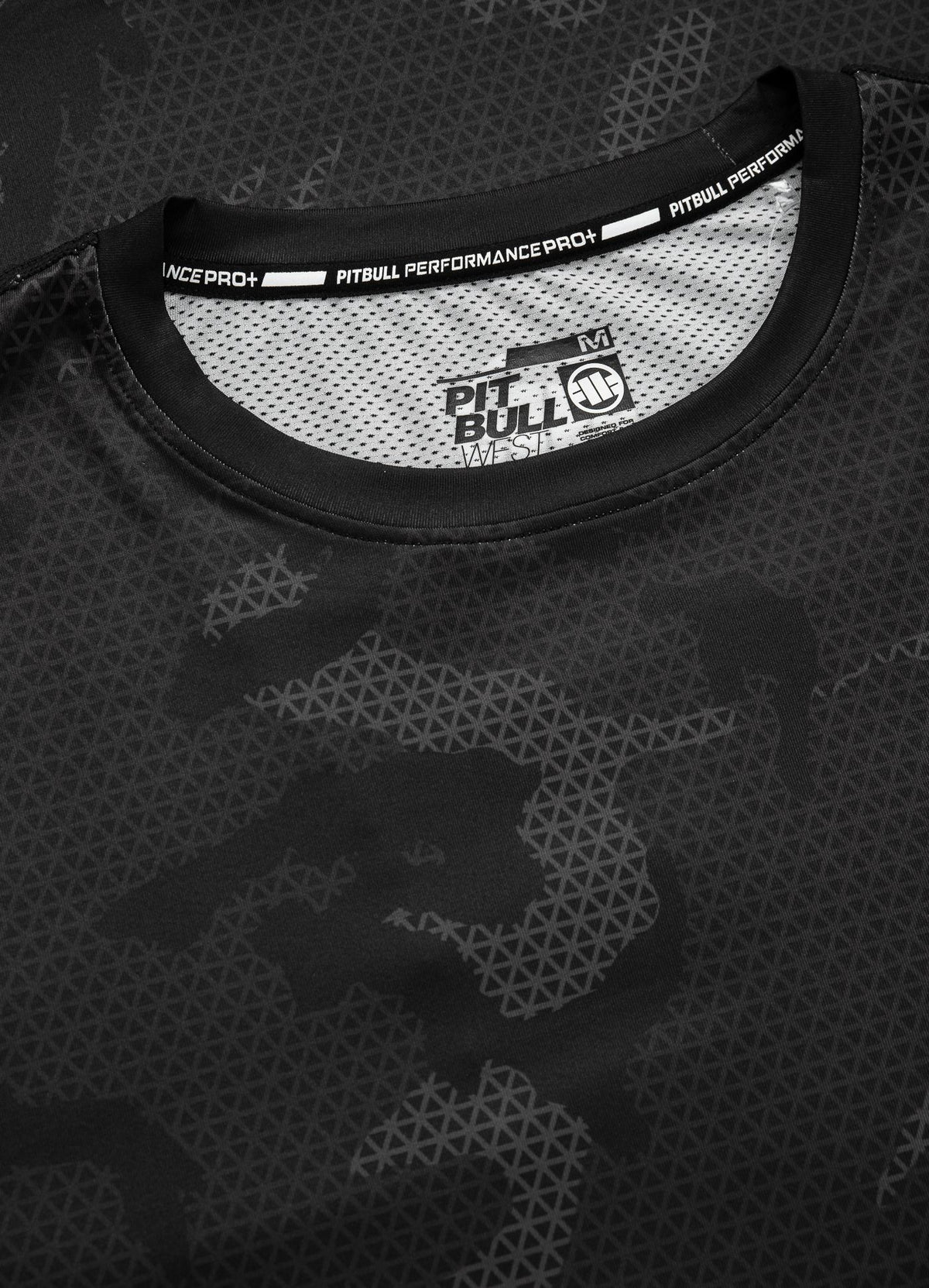 Net Camo II - All Black Camo Mesh Longsleeve Performance Pro Plus