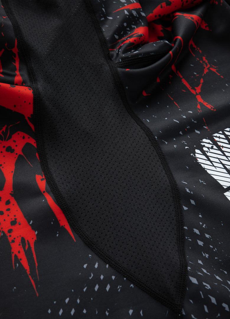 Rashguard Longsleeve Blood Dog II - Black/Red