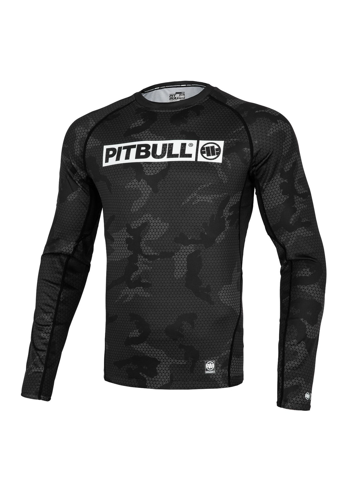 Rashguard Longsleeve Net Hilltop II - All Black Camo