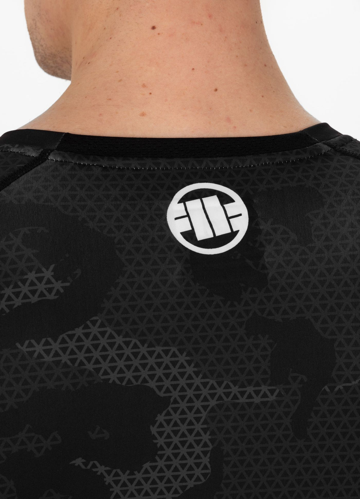 Rashguard Longsleeve Net Camo II - Black