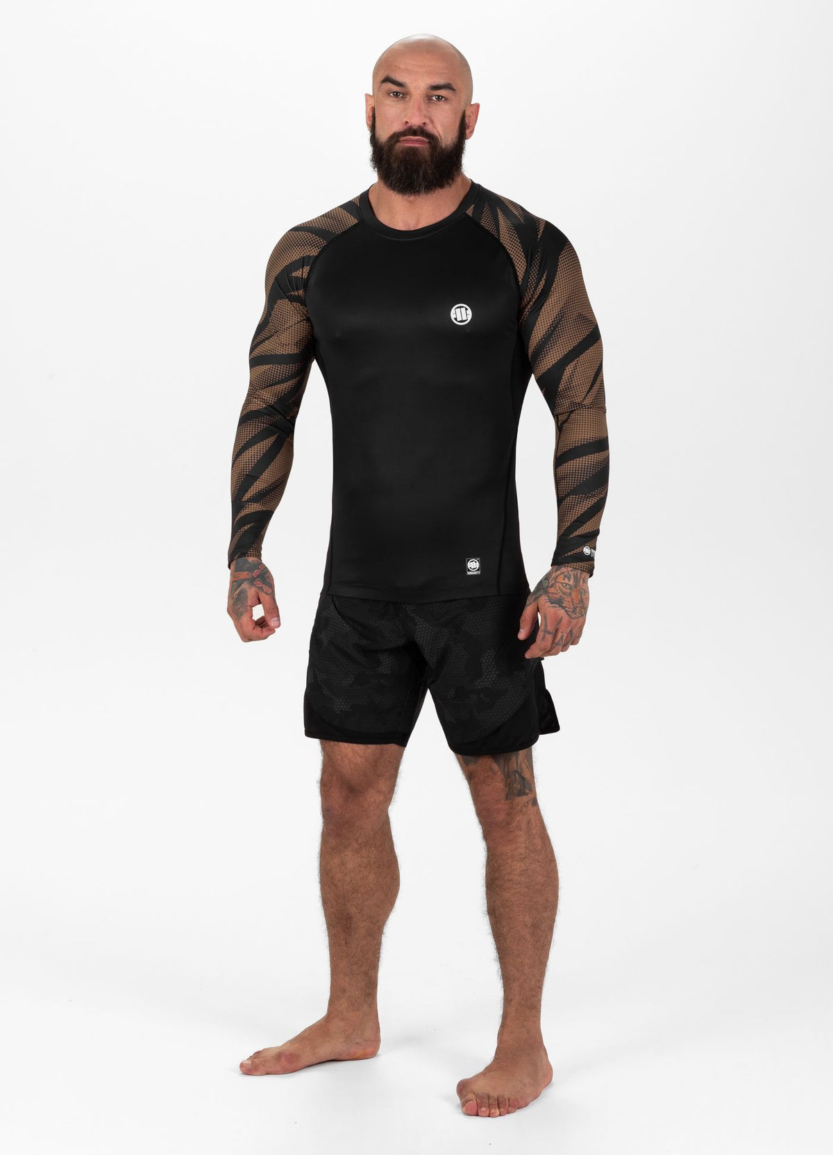 Rashguard Longsleeve Performance Pro Plus Belt - Brown