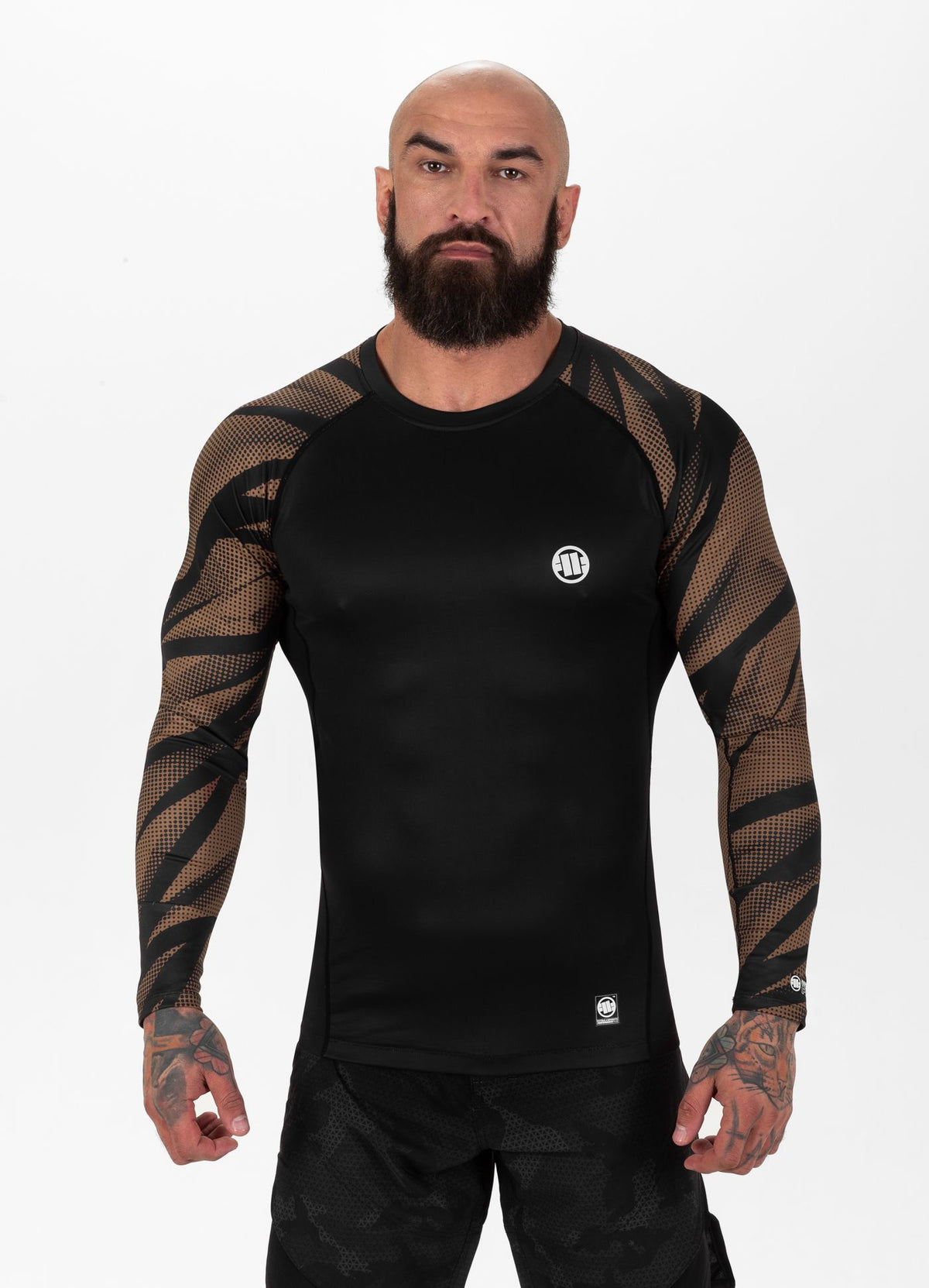 Rashguard Longsleeve Performance Pro Plus Belt - Brown