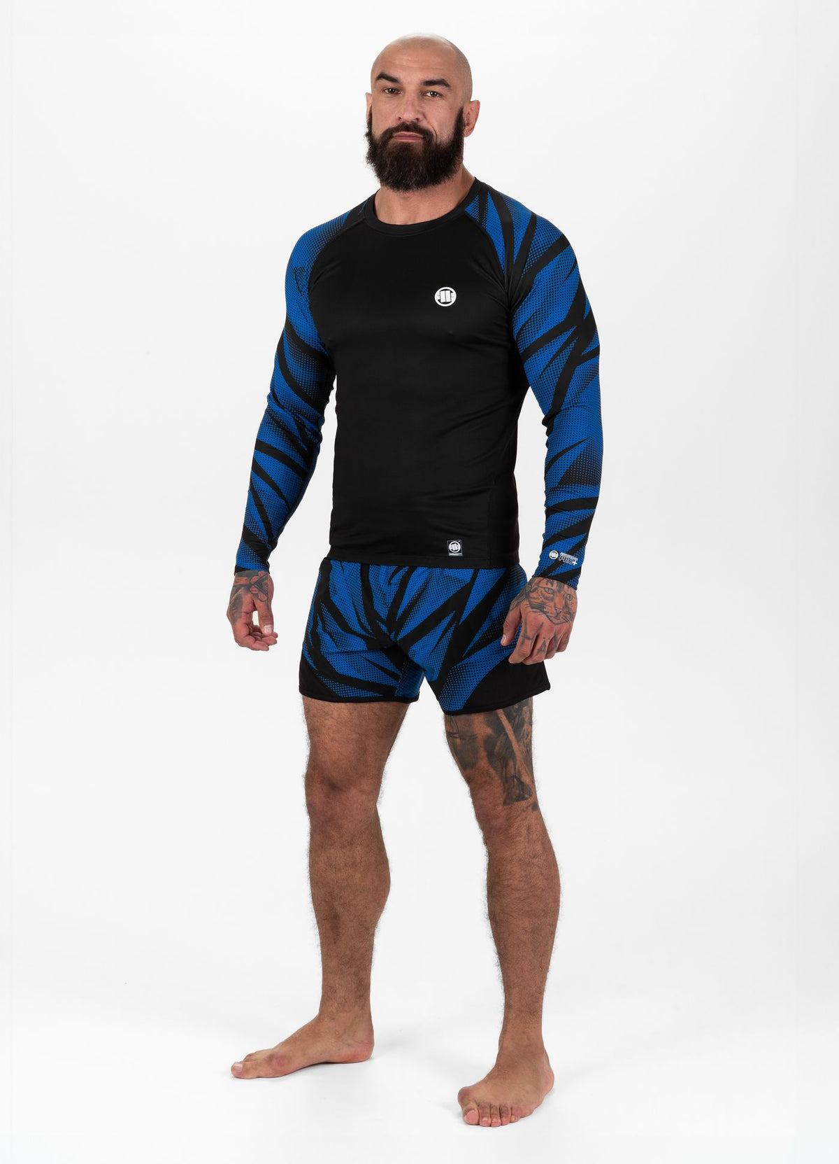 Rashguard Longsleeve Performance Pro Plus Belt - Blue