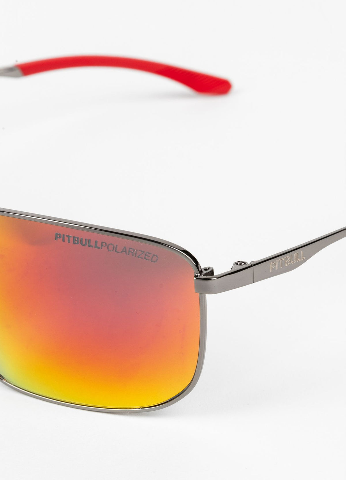 Sunglasses Bennet -Silver / Red