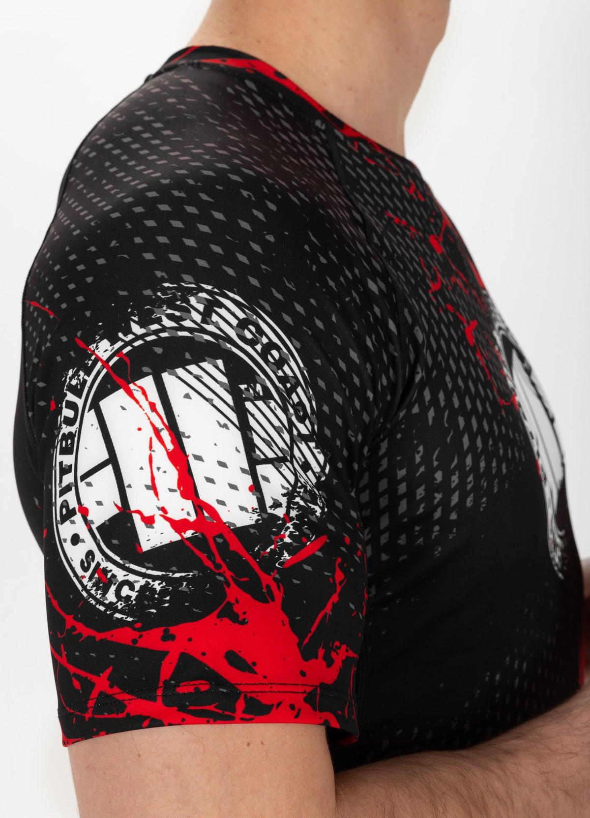 Red Dog II - Black/Red Rashguard