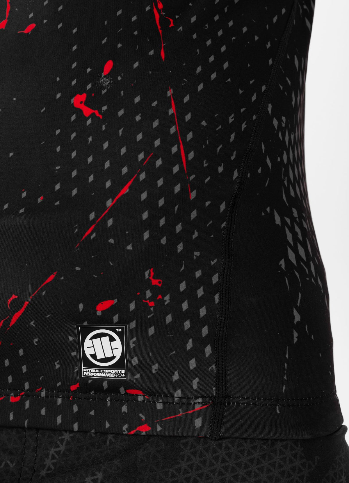 Red Dog II - Black/Red Rashguard