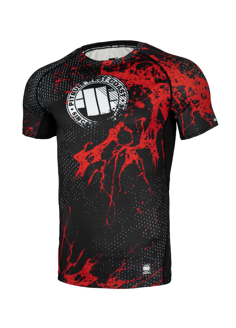 Red Dog II - Black/Red Rashguard