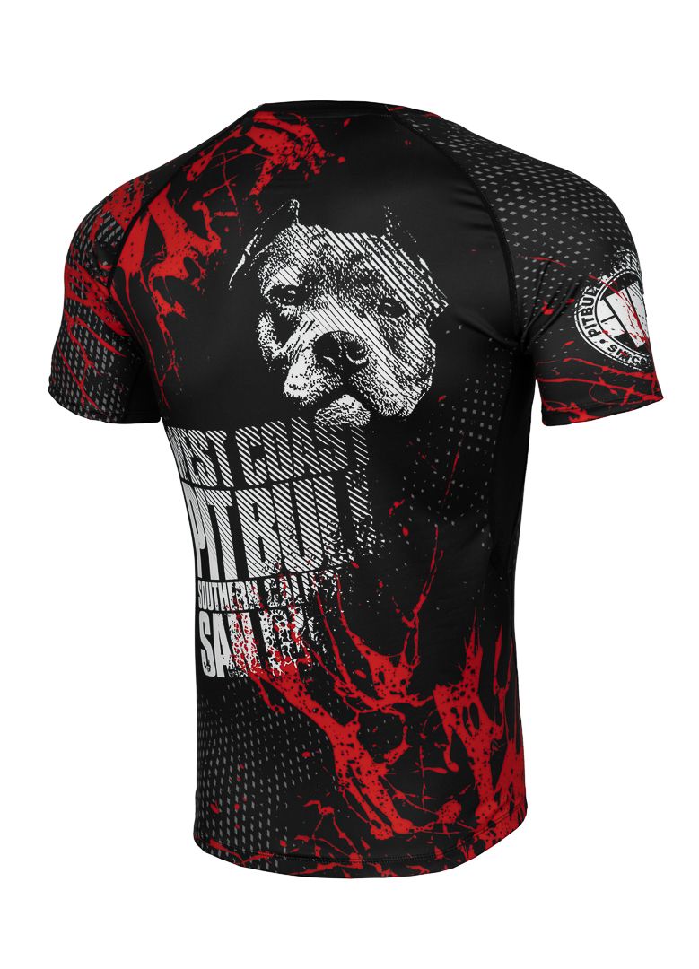 Red Dog II - Black/Red Rashguard