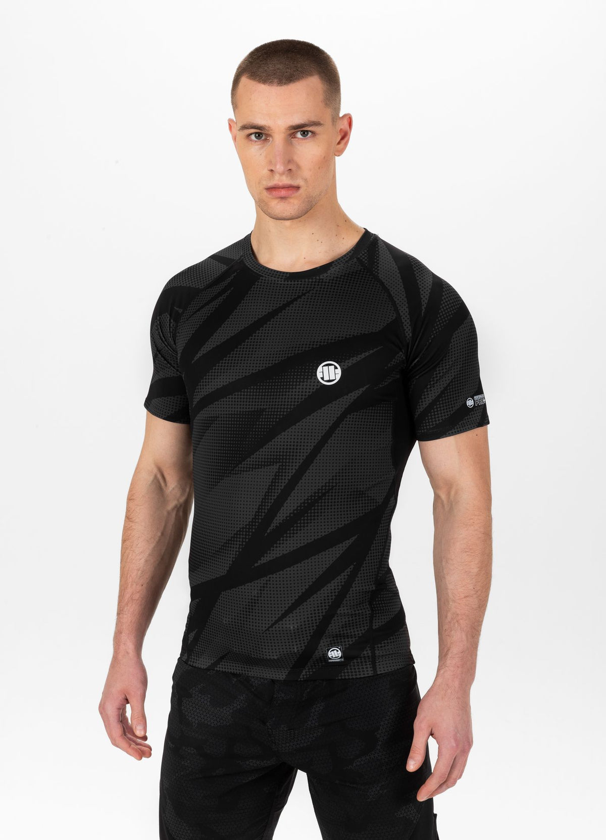 Dot Camo II Rashguard - Black