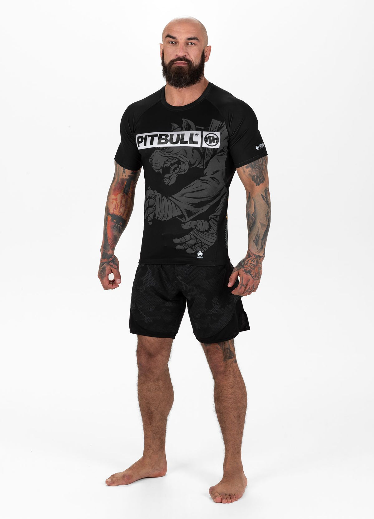 Rashguard Masters Of BJJ Hilltop - Black