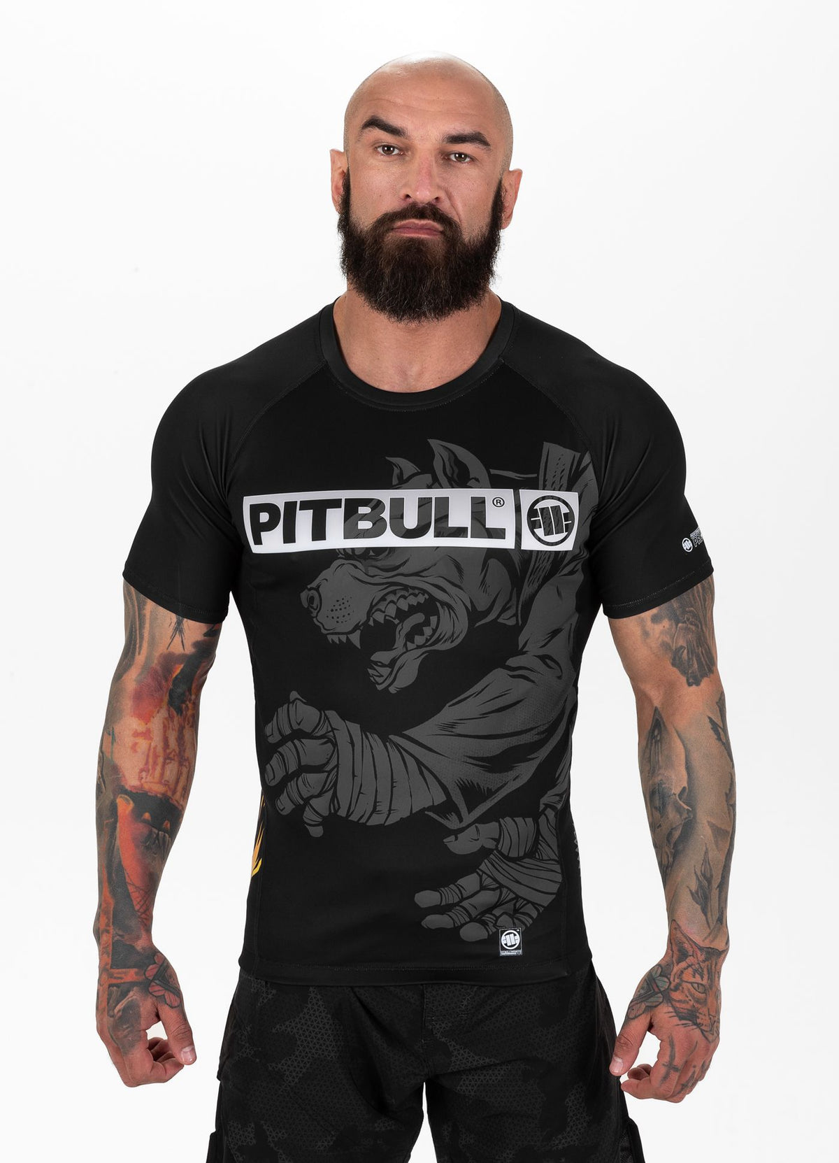 Rashguard Masters Of BJJ Hilltop - Black