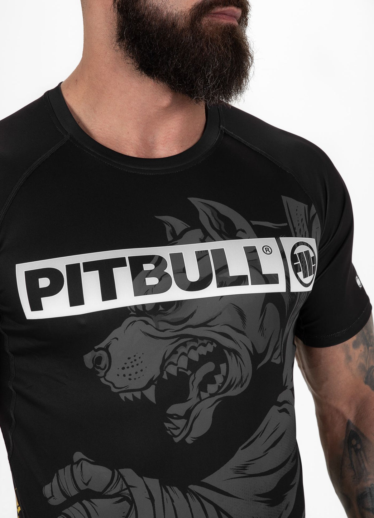 Rashguard Masters Of BJJ Hilltop - Black