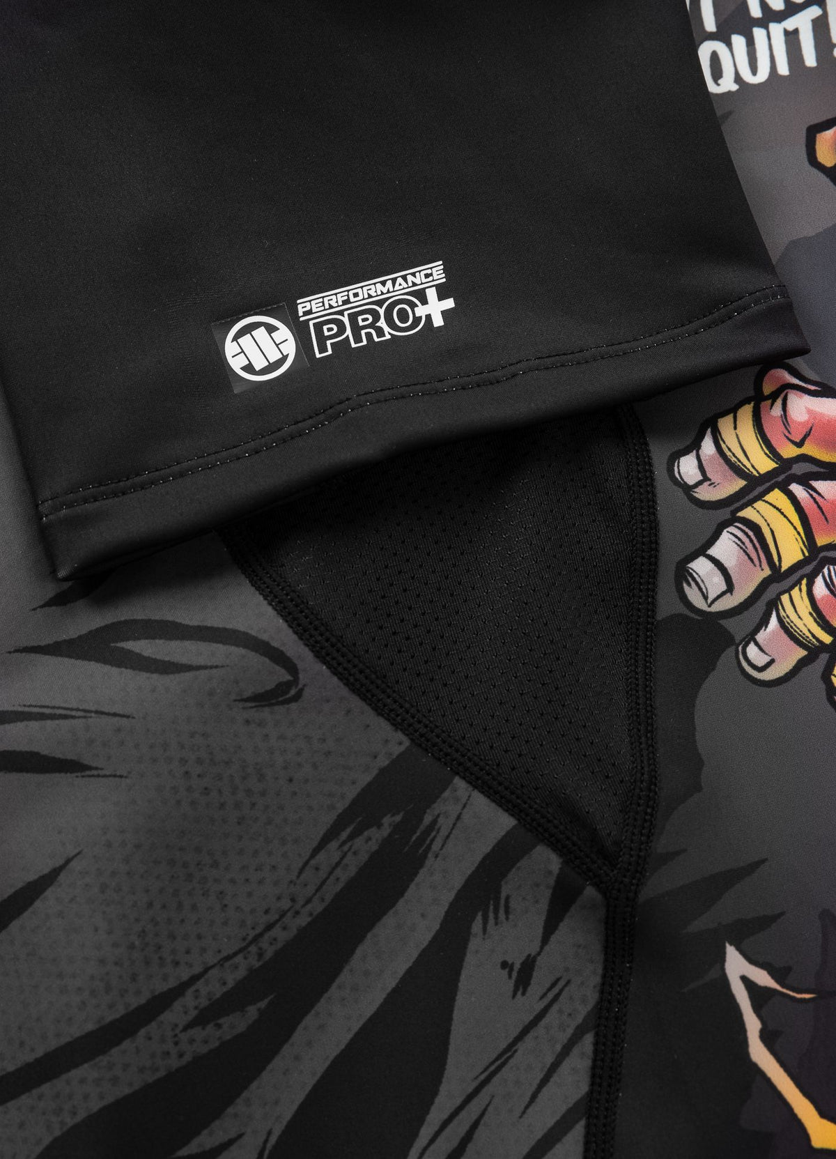 Rashguard Masters Of BJJ Hilltop - Black