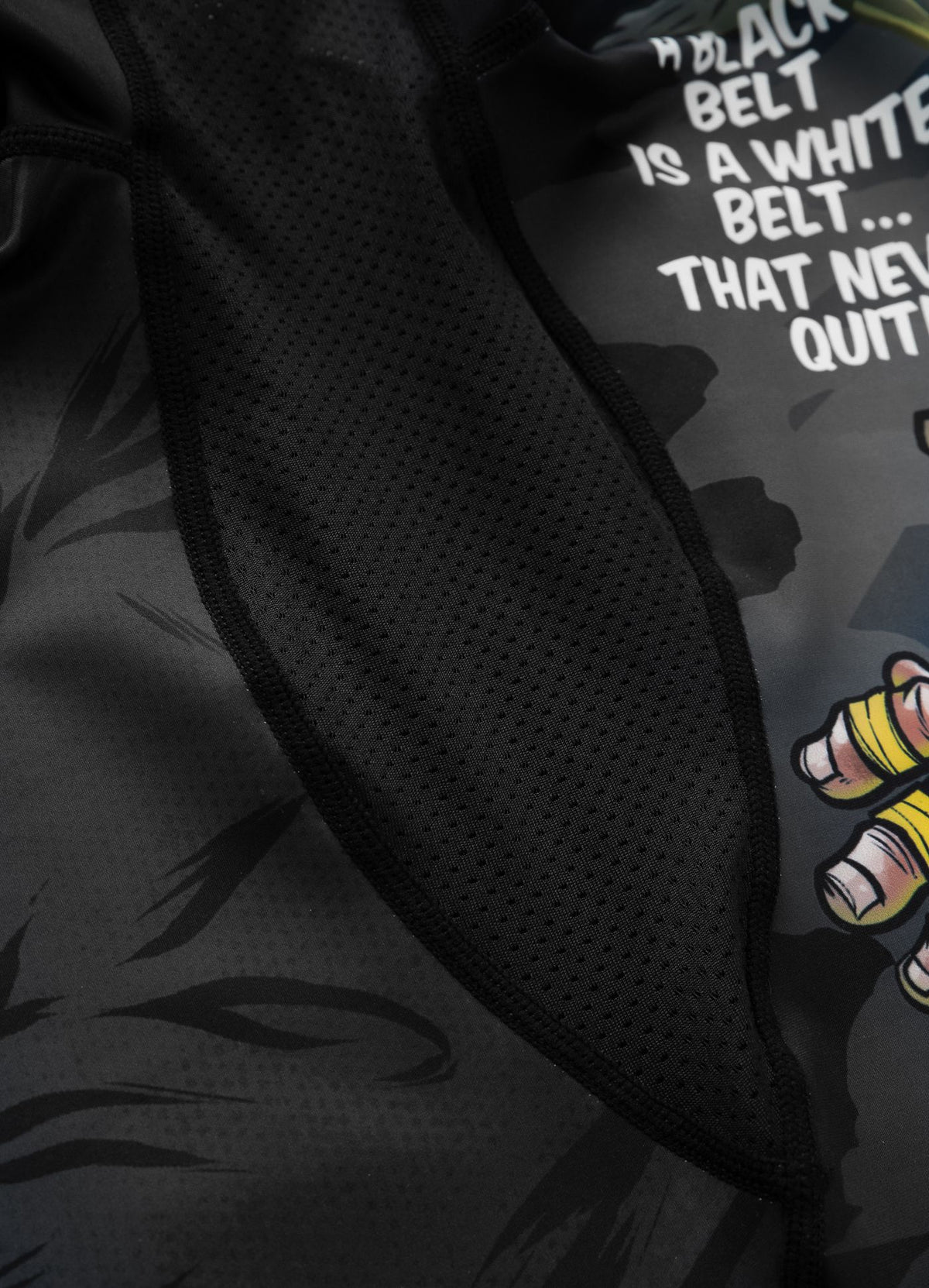 Rashguard Masters Of BJJ Hilltop - Black