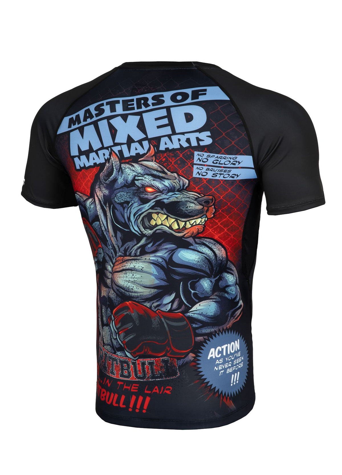 Rashguard Masters Of MMA Hilltop - Black