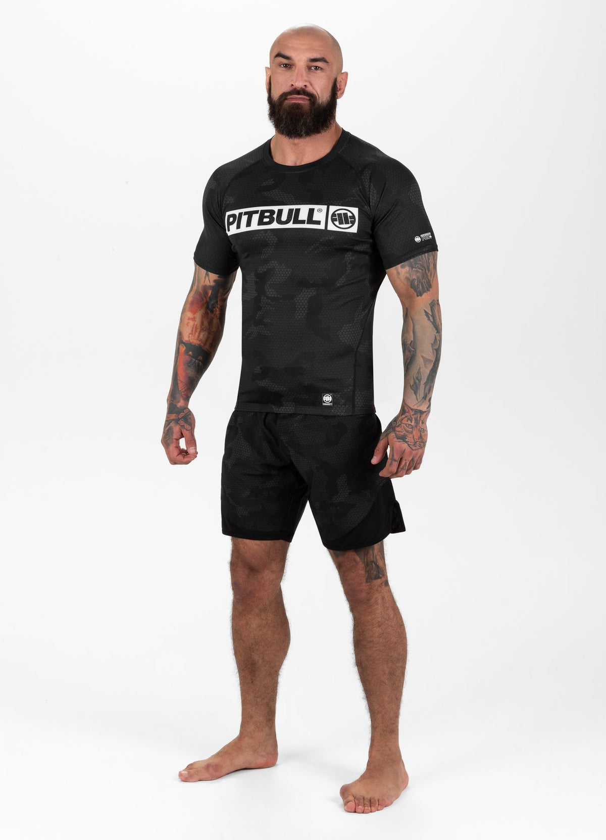 Rashguard Net Hilltop II - All Black Camo