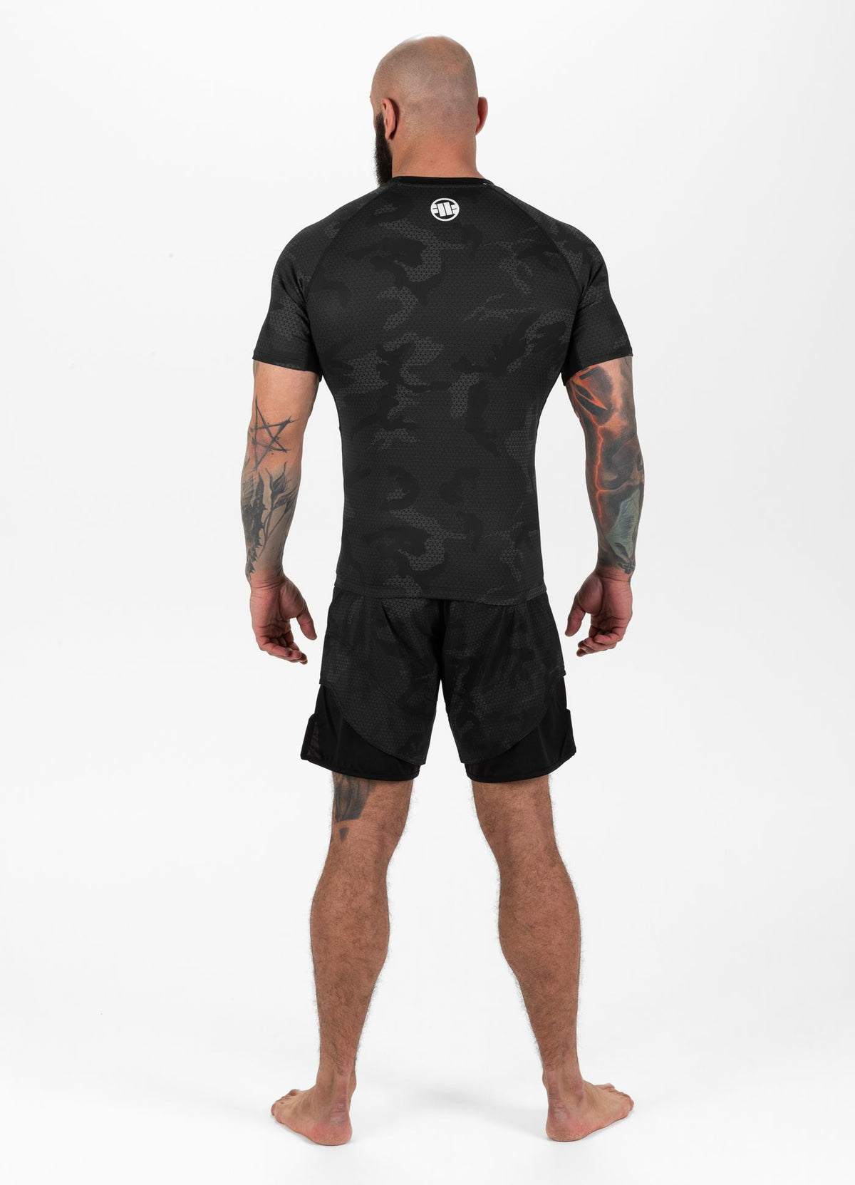 Rashguard Net Hilltop II - All Black Camo