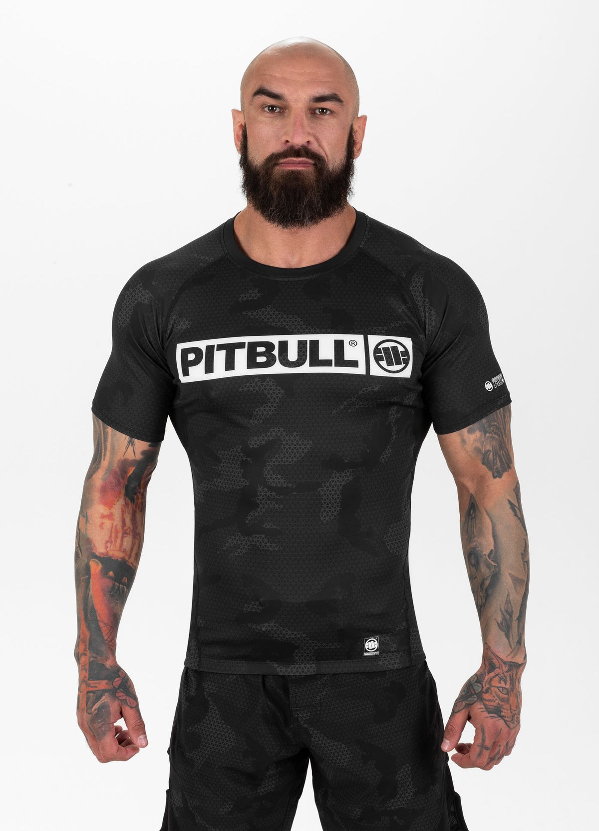 Rashguard Net Hilltop II - All Black Camo