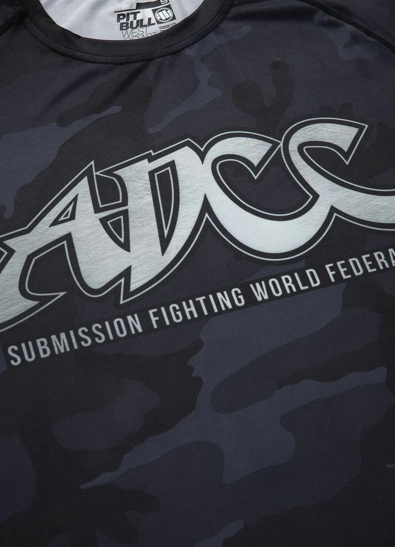 ADCC - All Black Camo Rashguard Performance Pro Plus