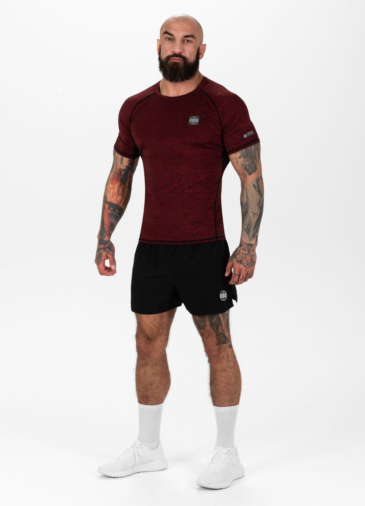 Rashguard Performance Pro Plus New Logo - Bordeaux