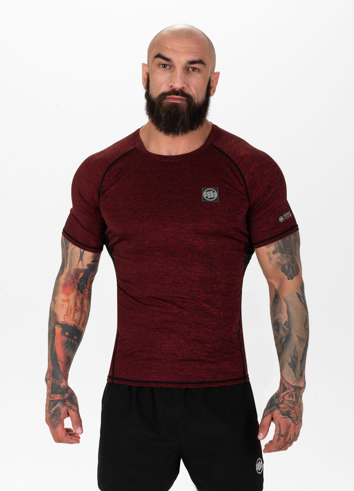 Rashguard Performance Pro Plus New Logo - Bordeaux