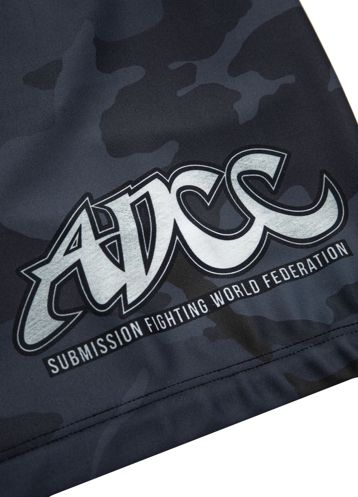 ADCC - All Black Camo Compression Shorts