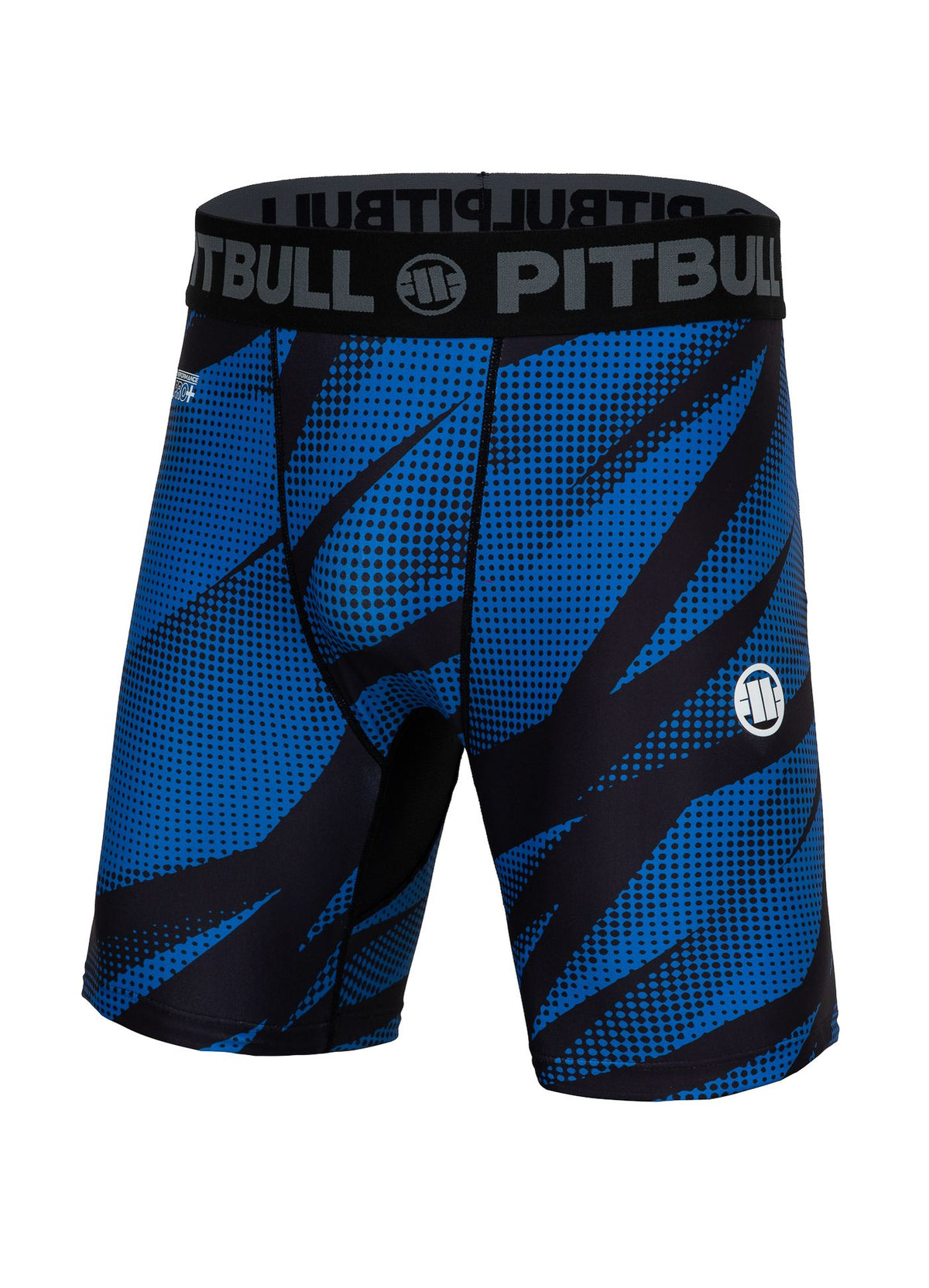 Dot Camo II Compression Shorts - Blue