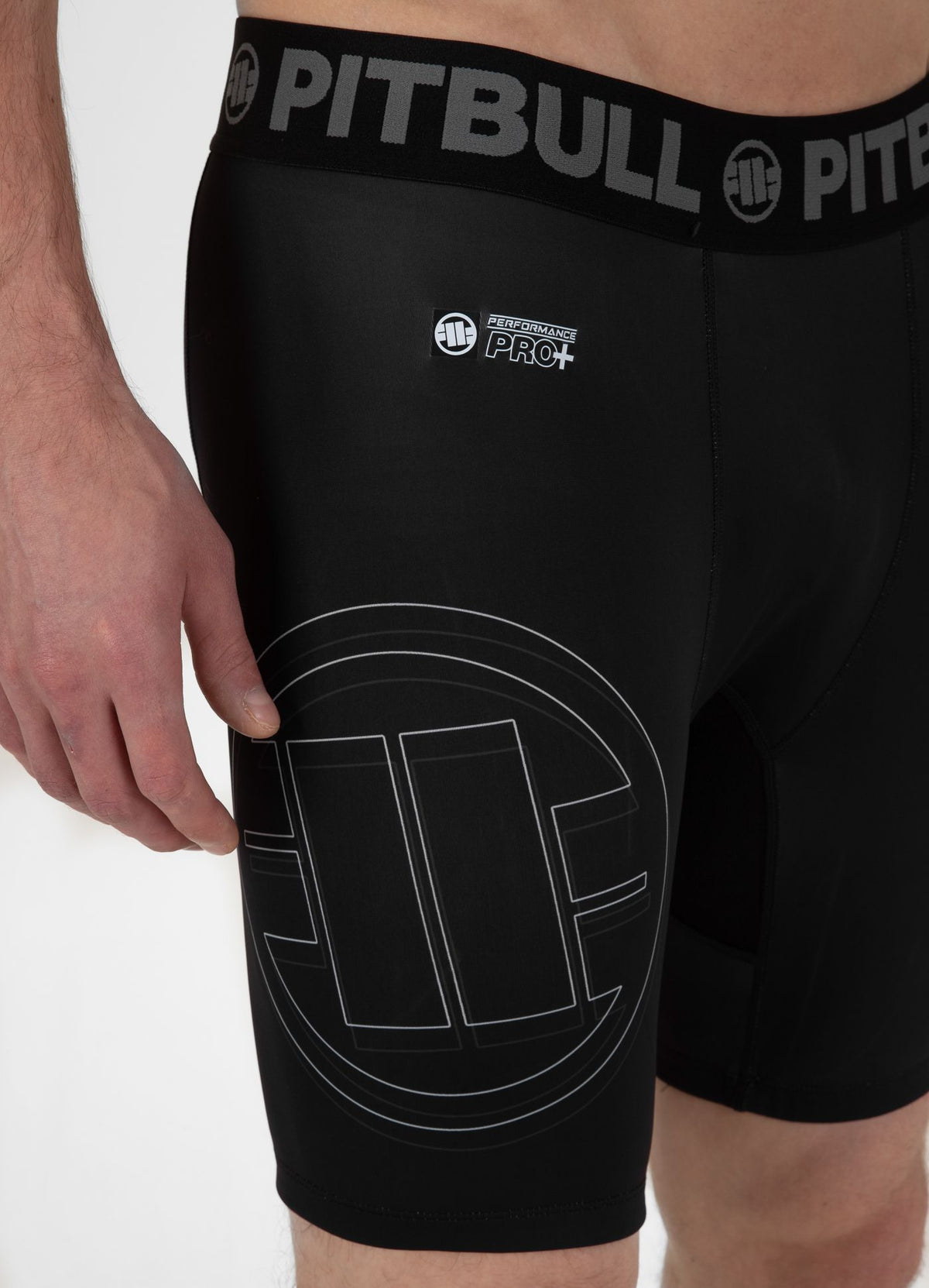 Hilltop Sports Compression Shorts  - Black