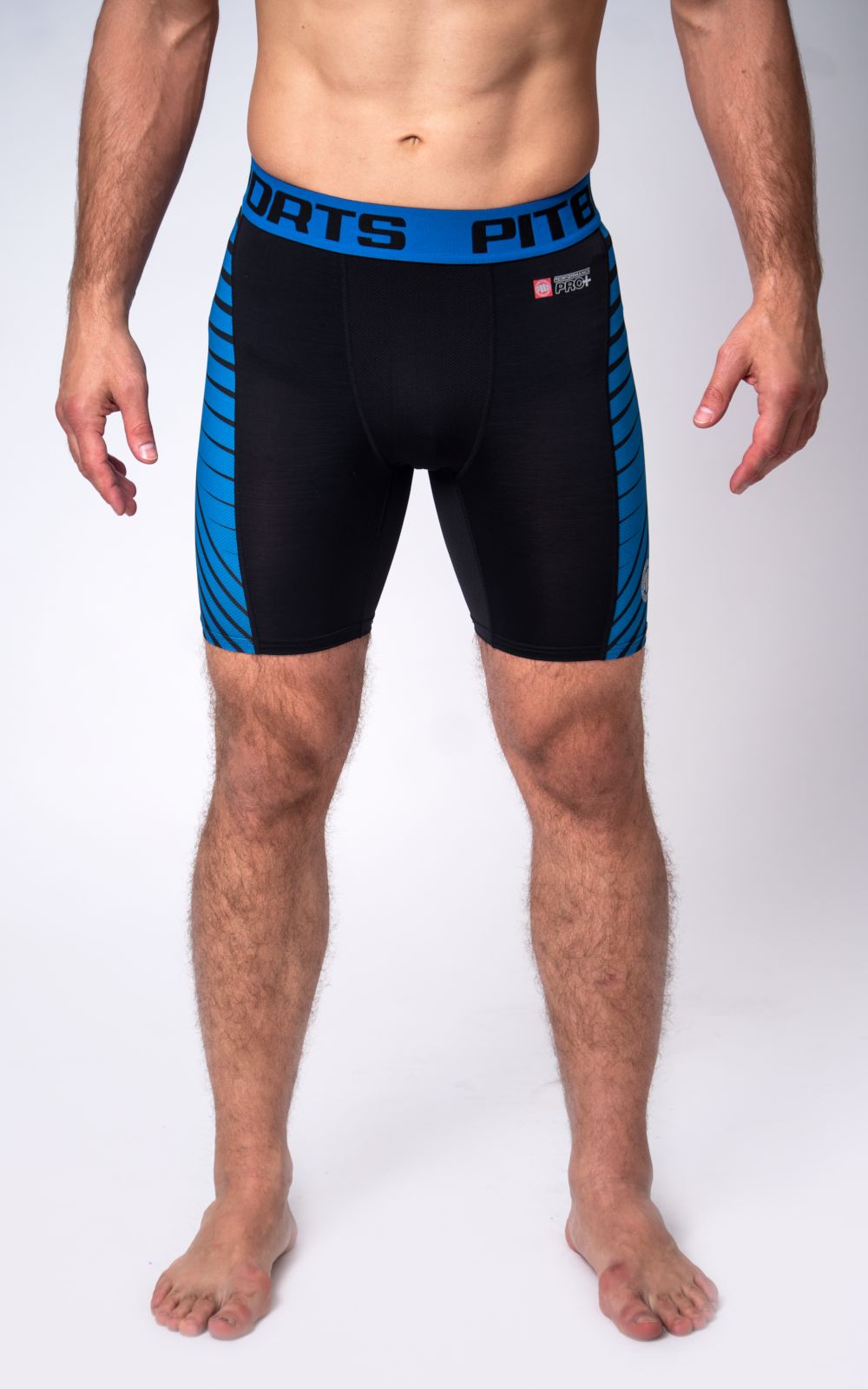 Performance Pro Plus Compression Shorts  - Blue