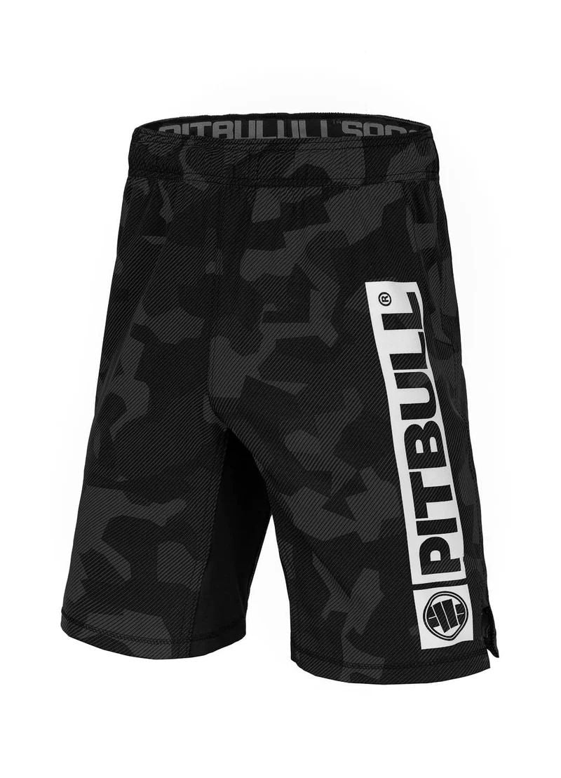 Sports Shorts Performance Pro Plus Hilltop - All Black Camo