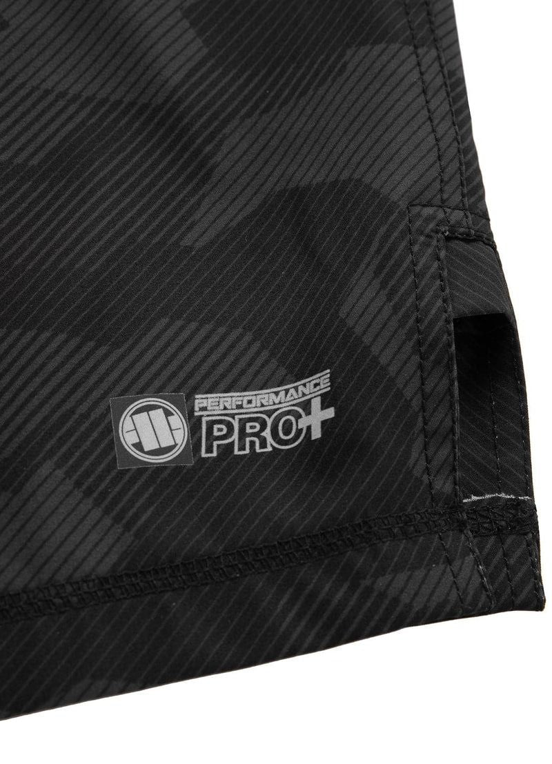 Sports Shorts Performance Pro Plus Hilltop - All Black Camo