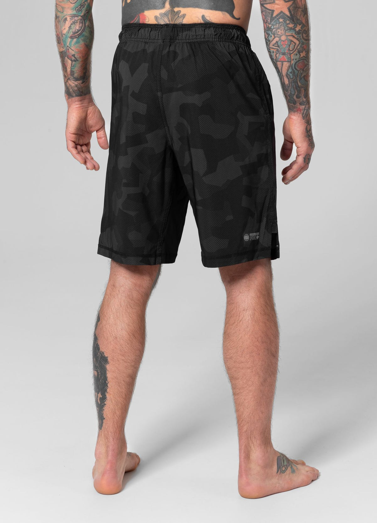 Sports Shorts Performance Pro Plus Hilltop - All Black Camo