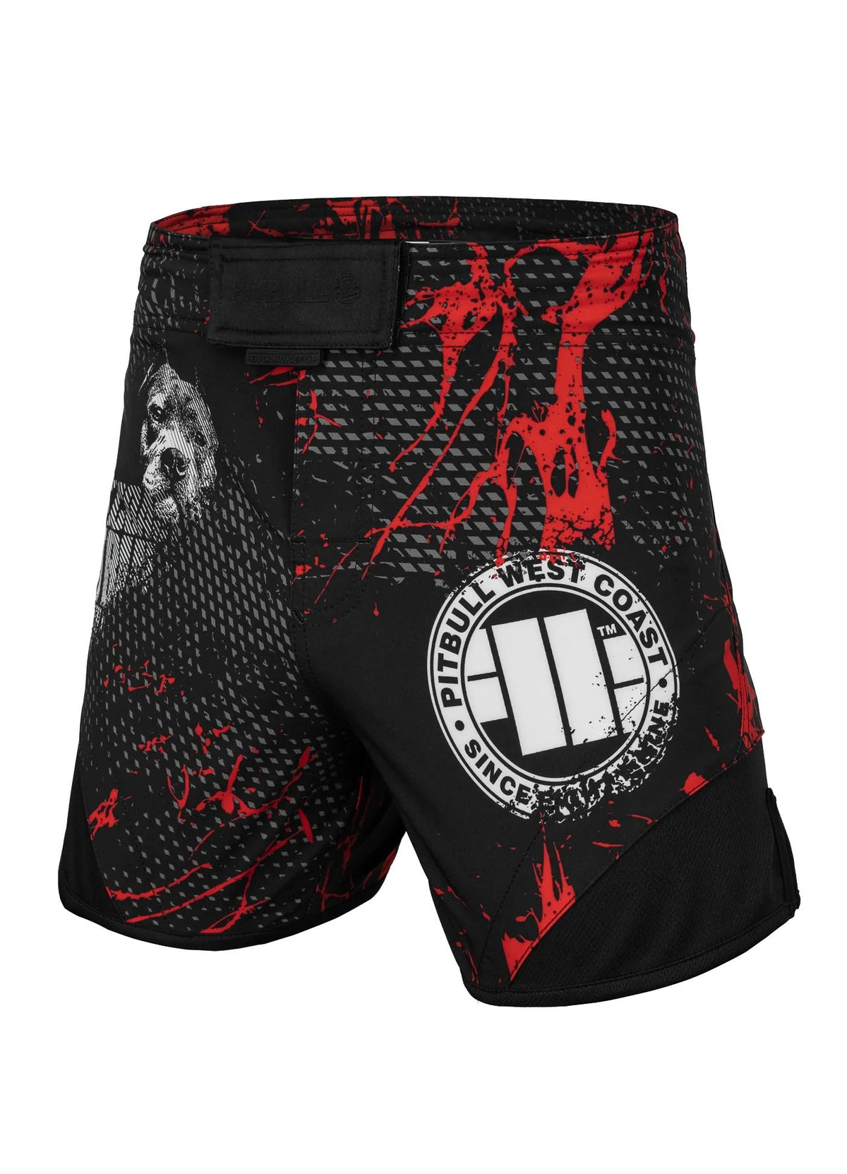 Mesh Training Shorts Jet Performance Pro Plus Blood Dog II - Black/Red