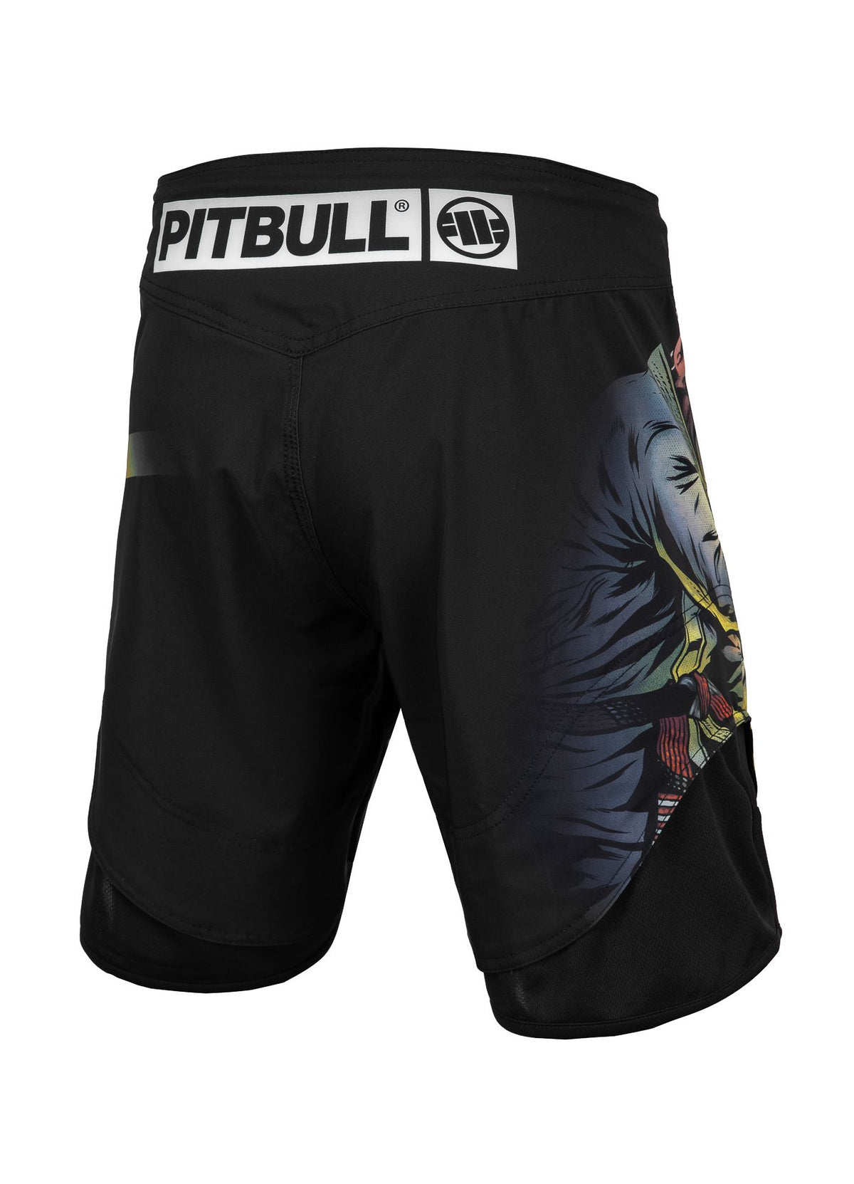 Mesh Training Shorts Performance Pro Plus Masters of BJJ Hilltop - Black