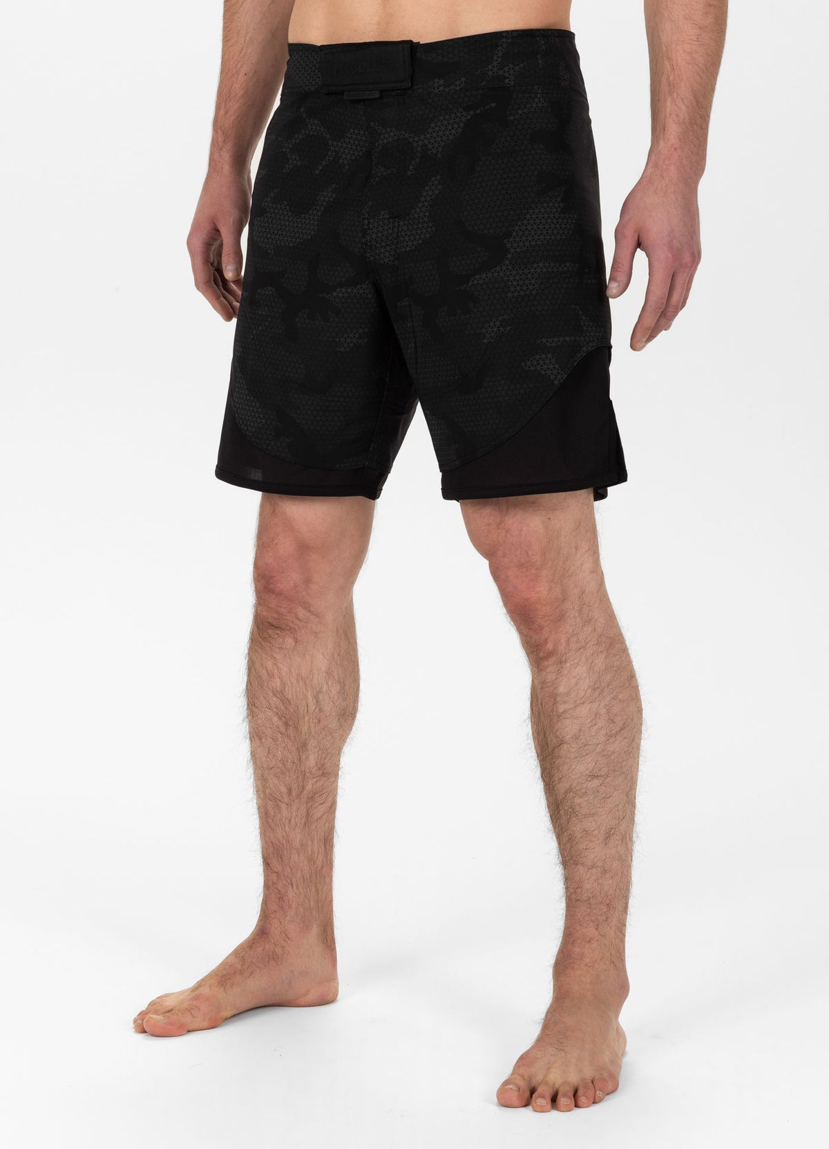 Training Shorts Mesh Performance Pro Plus Net Camo II - Black