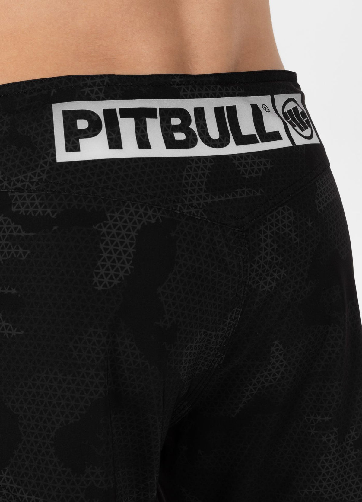 Training Shorts Mesh Performance Pro Plus Net Camo II - Black