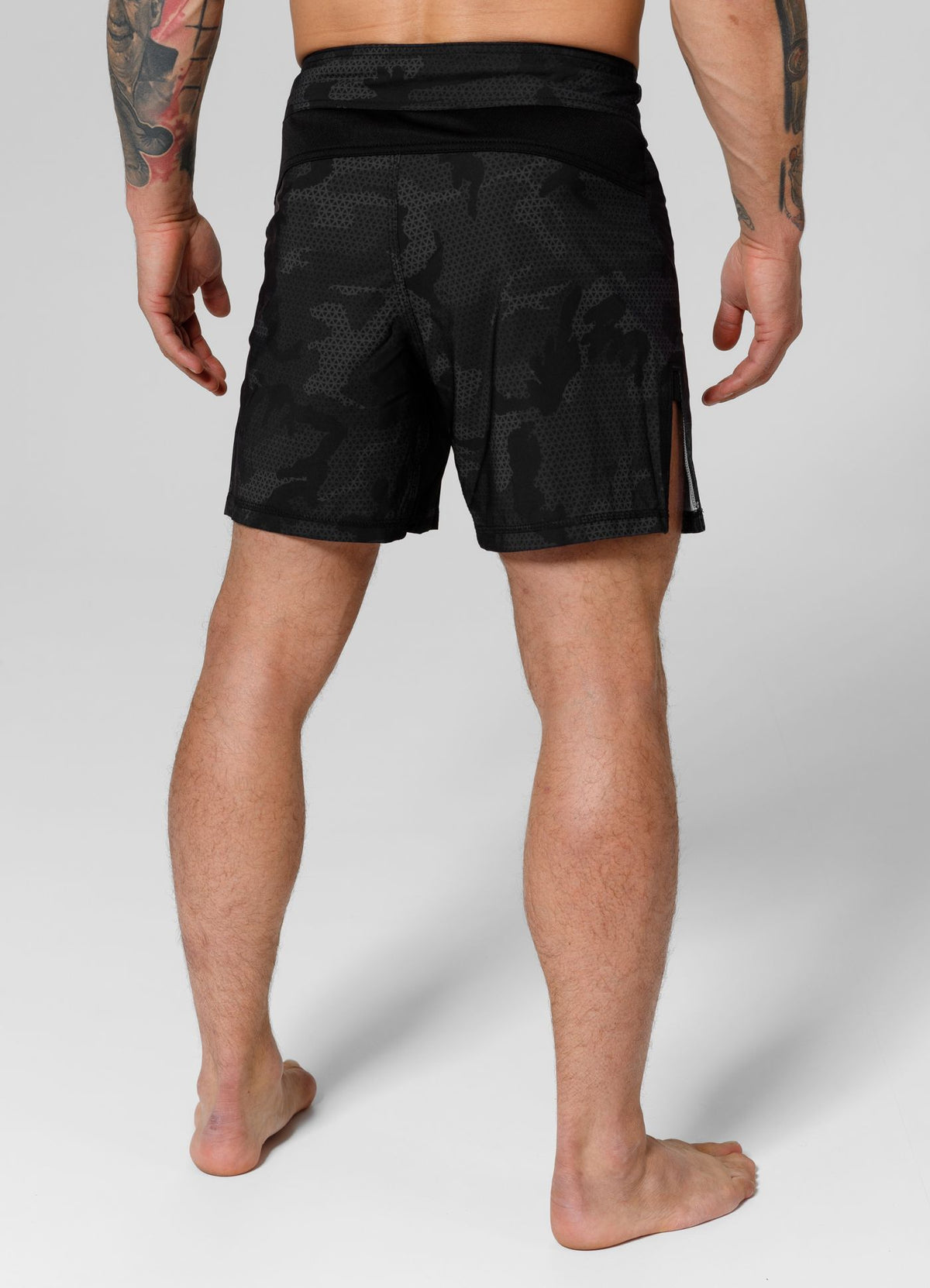 Training Shorts Performance Pro Plus Net Camo Hilltop II - Black