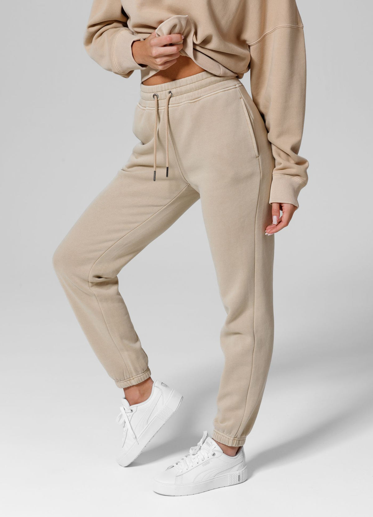 Women&#39;s sweatpants Washed Manzanita -  Sand