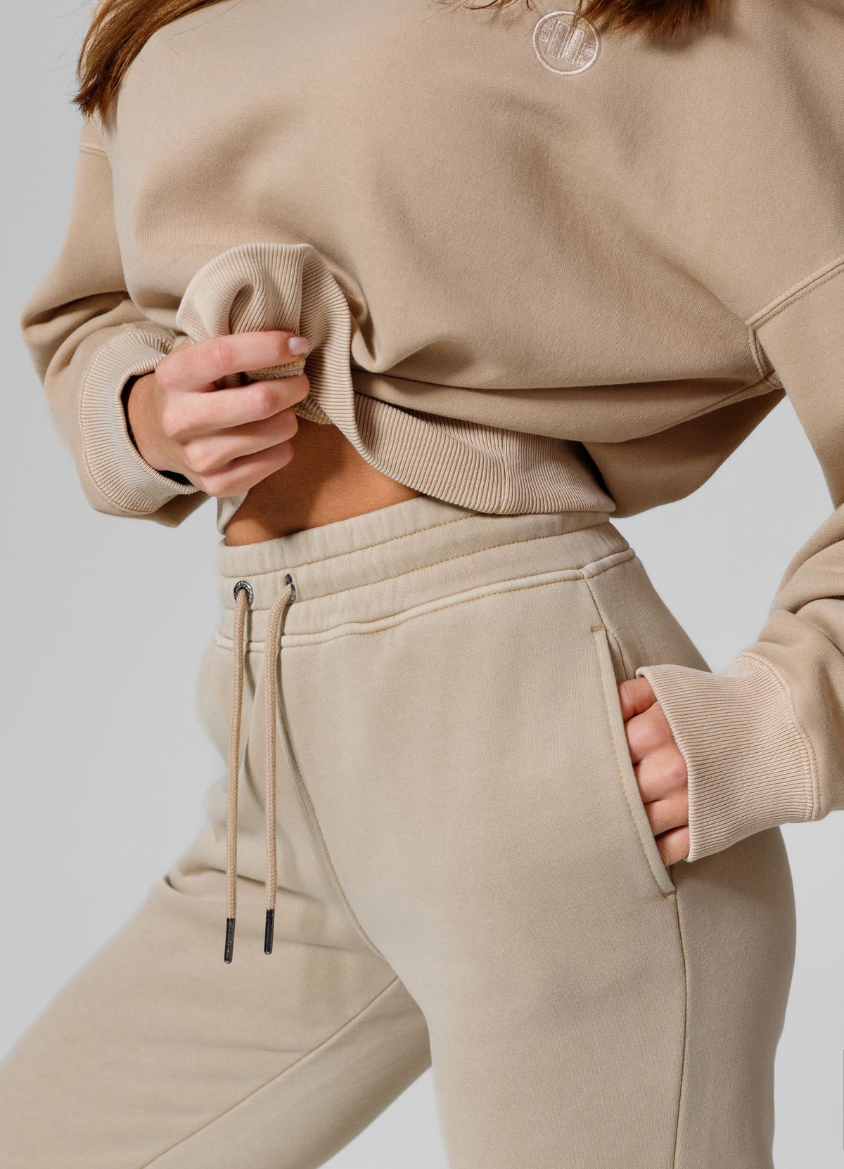 Women&#39;s sweatpants Washed Manzanita -  Sand