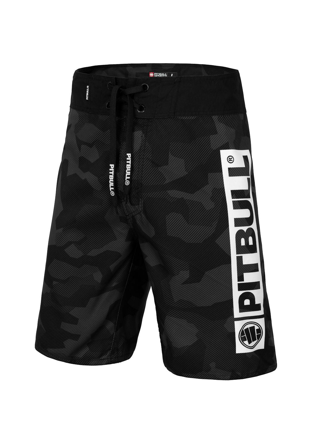 Swimming Shorts Hilltop - All Black Camo