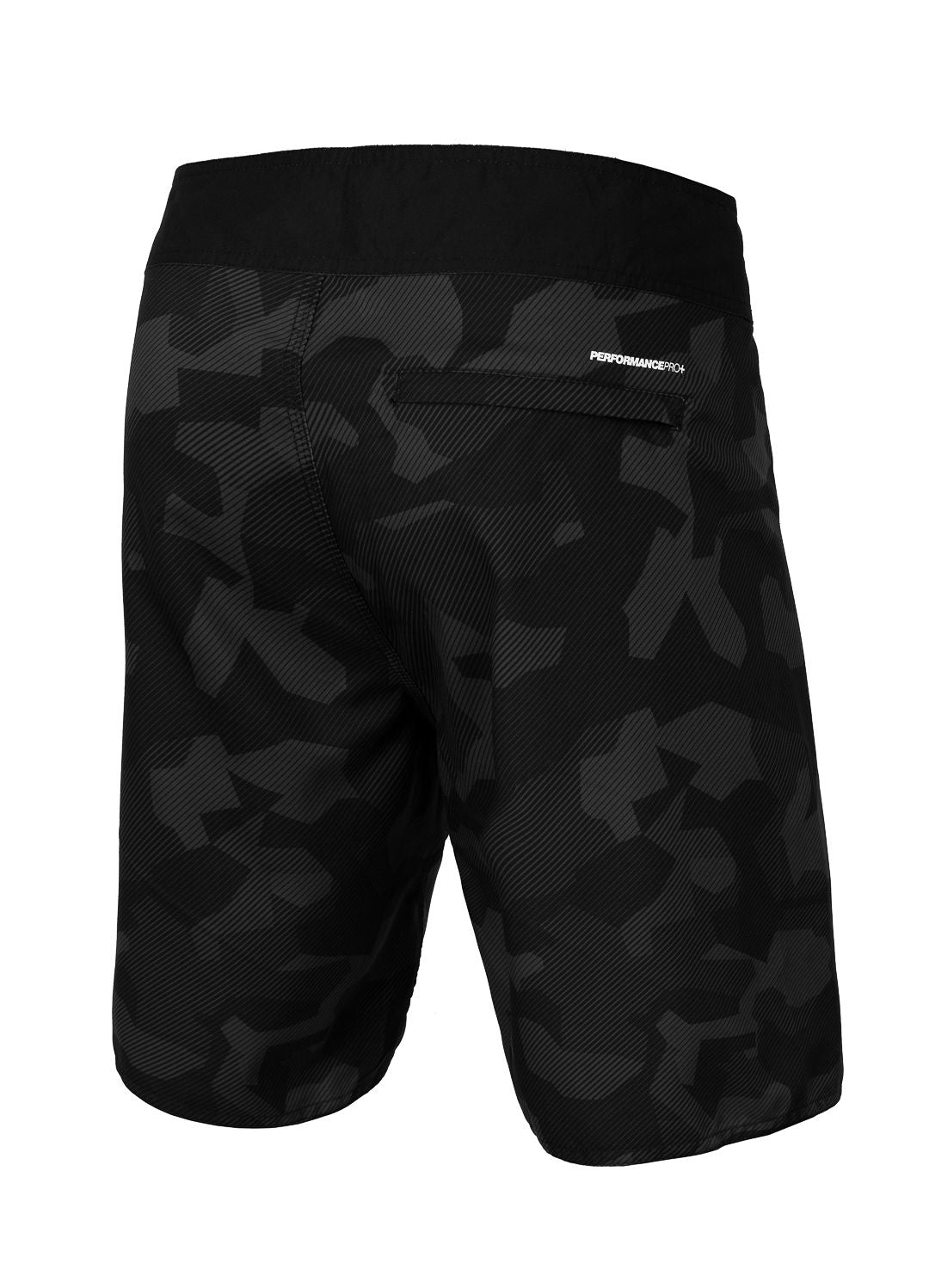 Swimming Shorts Hilltop - All Black Camo