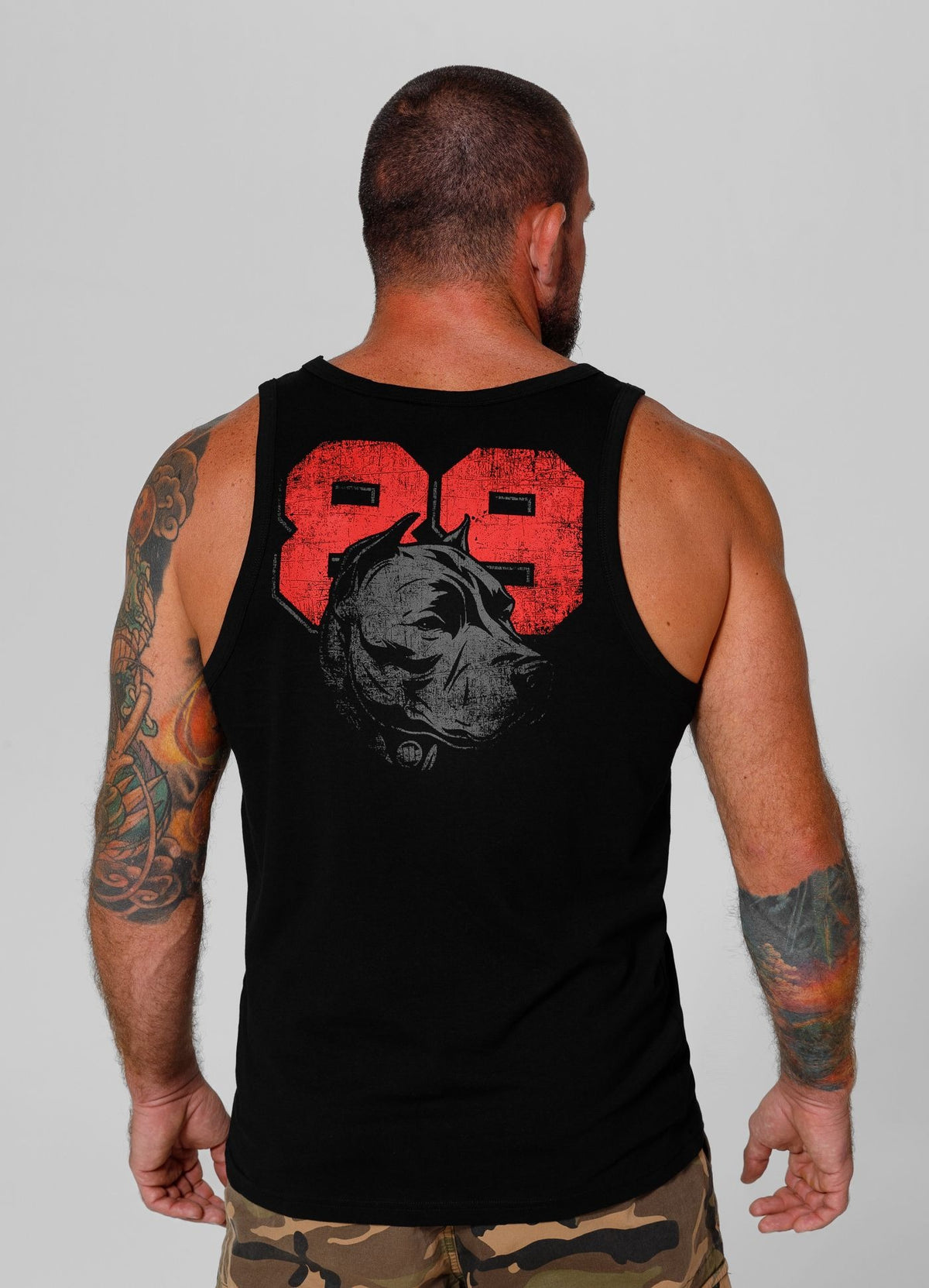 Tank top DOG 89 - Black