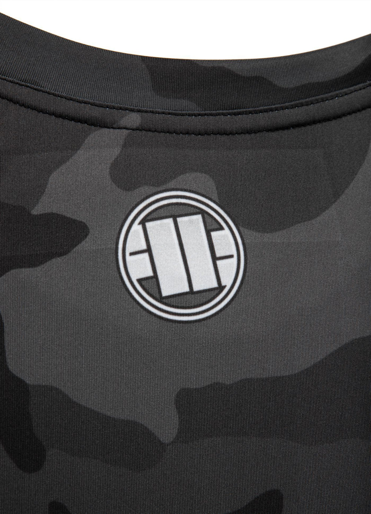 Rashguard Small Logo - All Black Camo