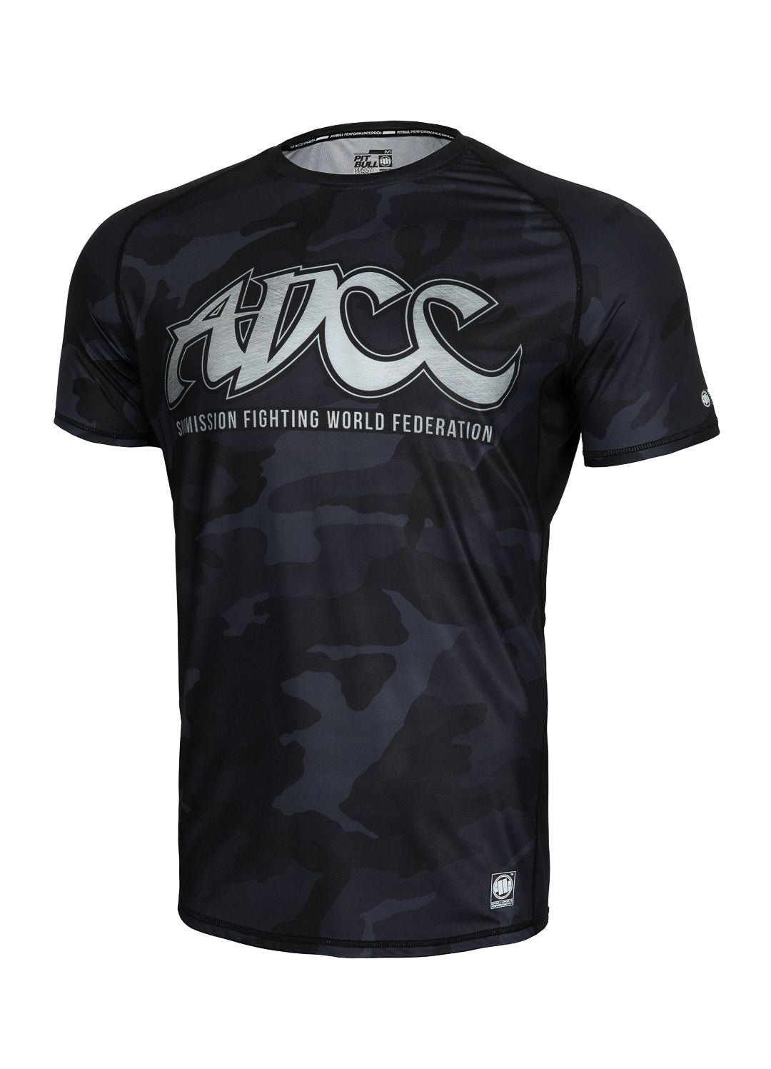 ADCC All Black Camo Rash Guard